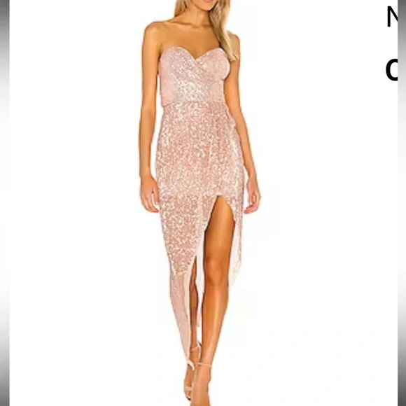 Kash Gown in Baby Pink - Picture 2 of 9